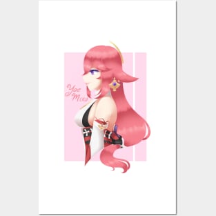 Yae Miko Posters and Art